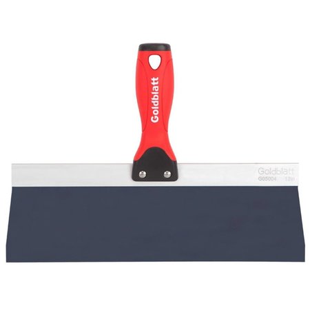 GOLDBLATT TOOL Goldblatt Tool 270150048 12 in. Taping Blue Stainless Steel Soft Grip Knife 270150048